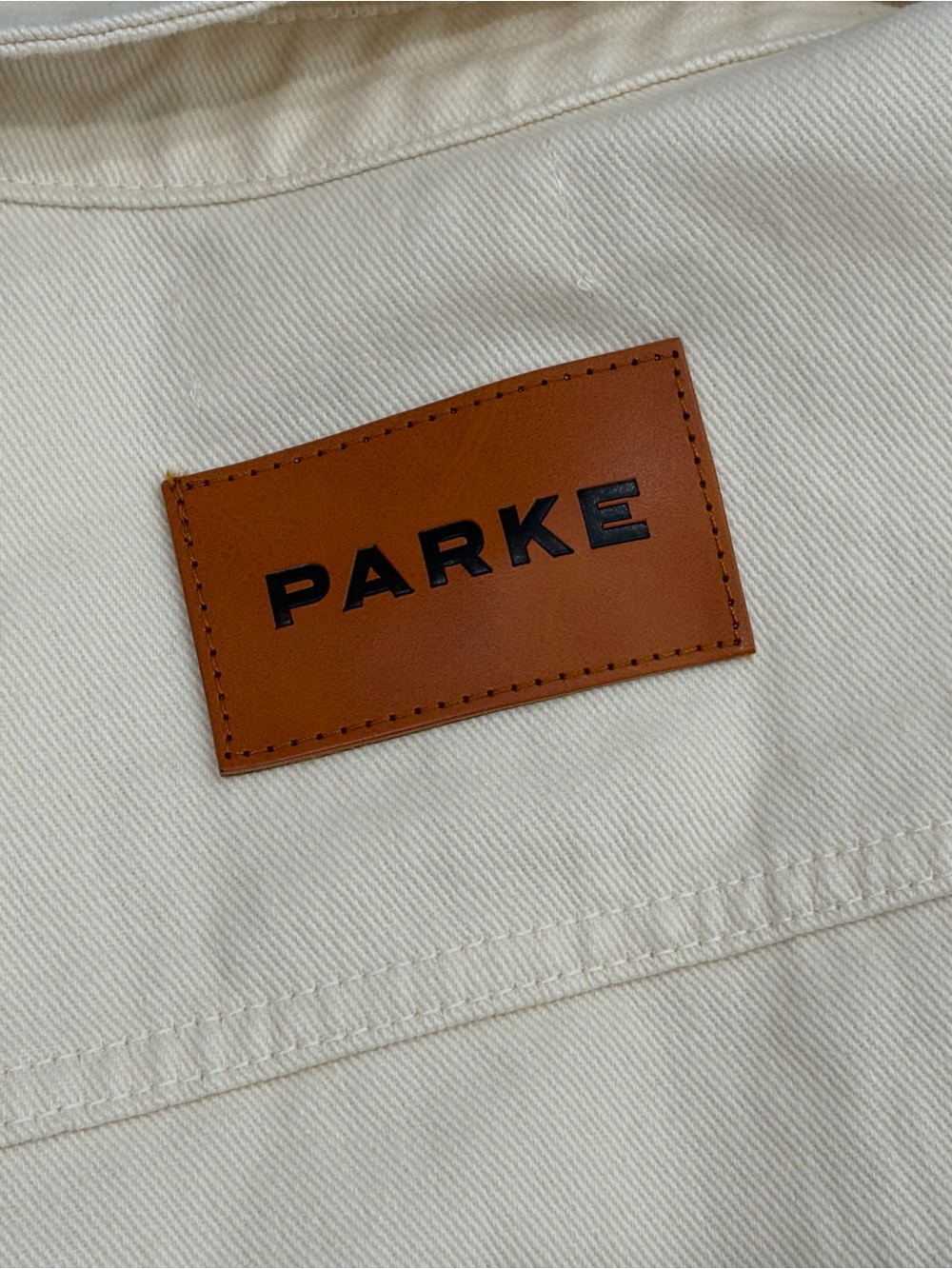 EUC PARKE denim shirt jacket - Picture 6 of 6
